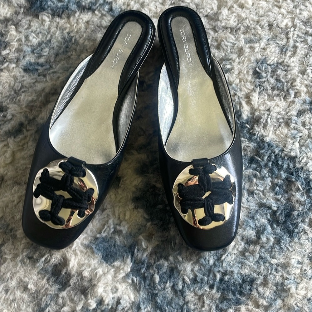Tory Burch Kitten Heel Mule
